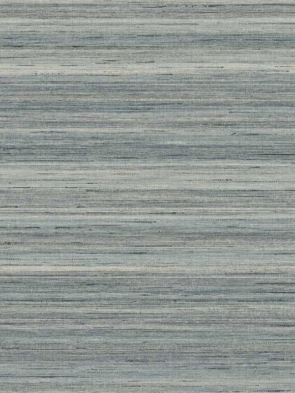 Meiya wallpaper in slate blue color - pattern number GT35405 - by Seabrook in the Linen and Silk Textures collection