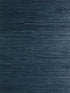 Heavy Tightweave Jute fabric in marine blue color - pattern number LN50010 - by Seabrook in the Lillian August Natural Textured Wallcoverings Vol 2 collection