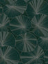 Layered fabric in deep green color - pattern number NT6111 - by Candice Olson in the Natural Discovery collection
