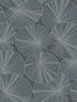 Layered fabric in deep blue color - pattern number NT6113 - by Candice Olson in the Natural Discovery collection