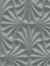 Sculpted fabric in charcoal color - pattern number NT6127 - by Candice Olson in the Natural Discovery collection