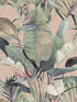Tropical fabric in coral color - pattern number NT6132 - by Candice Olson in the Natural Discovery collection
