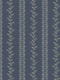 Everleigh Navy Wallpaper - By The Single Roll
