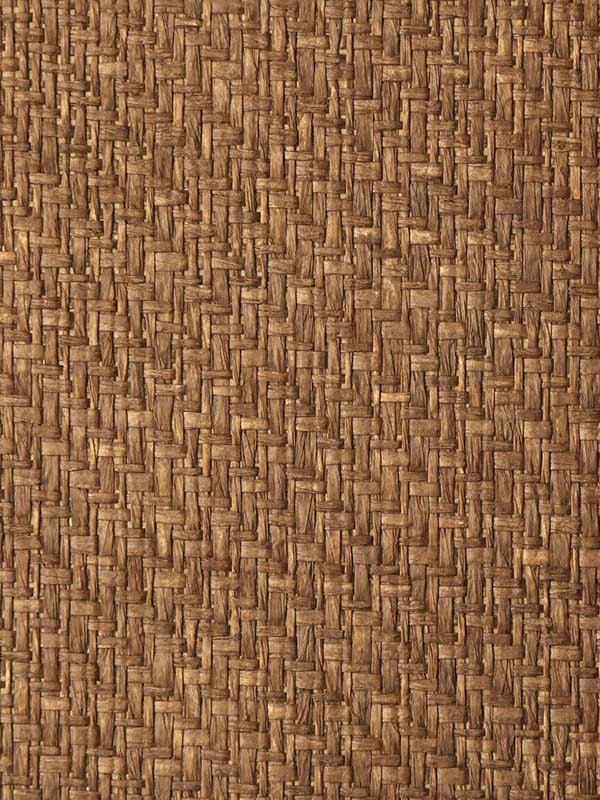 Grasscloth W4028 wallpaper in rust brown color - pattern number W4028.24.0 - by Kravet in the Elements II Naturals collection