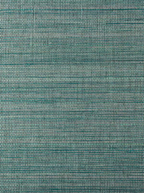 Grasscloth W3525 wallpaper in turquoise teal color - pattern number W3525.35.0 - by Kravet in the Elements II Naturals collection