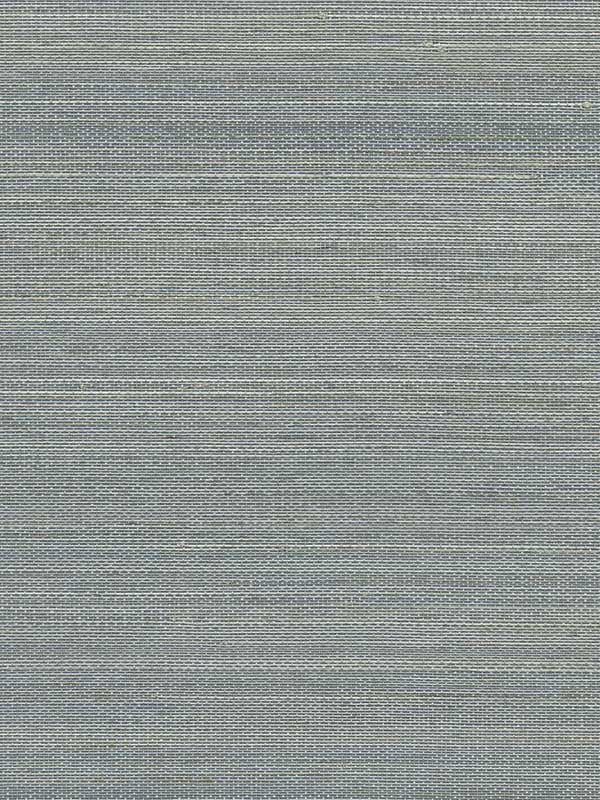 Grasscloth W3442 wallpaper in light blue spa color - pattern number W3442.115.0 - by Kravet in the Elements II Naturals collection