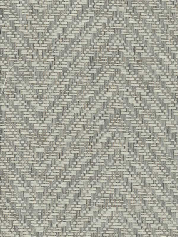 Paperweave W4015 wallpaper in white grey color - pattern number W4015.11.0 - by Kravet in the Elements II Naturals collection