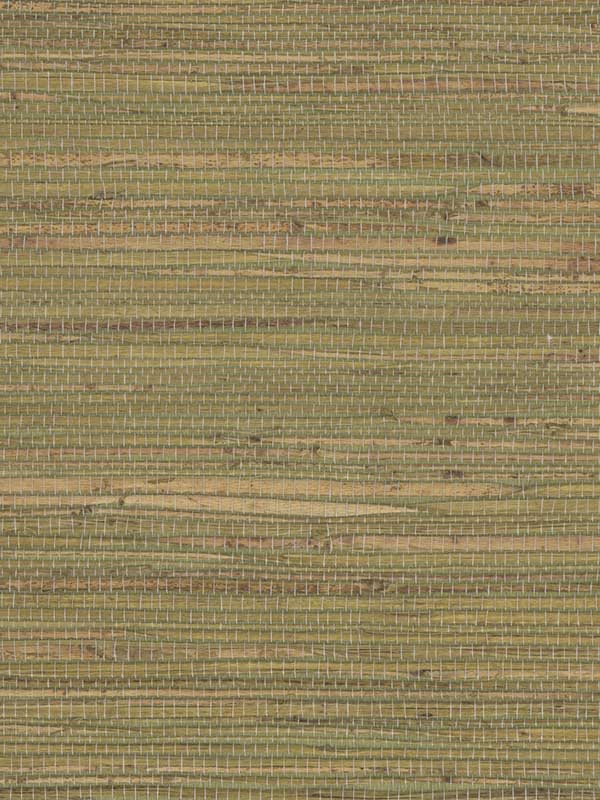Hemp W4007 wallpaper in sage brown green color - pattern number W4007.316.0 - by Kravet in the Elements II Naturals collection