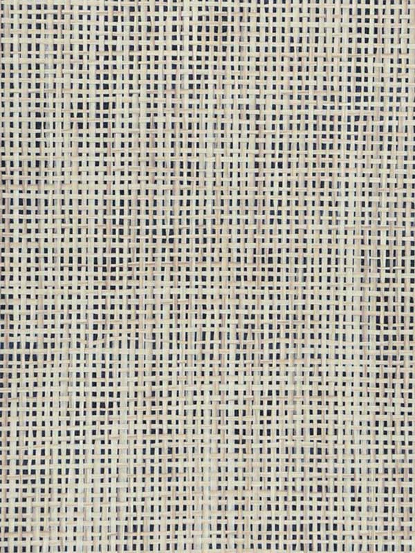 Grasscloth W3058 wallpaper in beige black color - pattern number W3058.16.0 - by Kravet in the Elements II Naturals collection