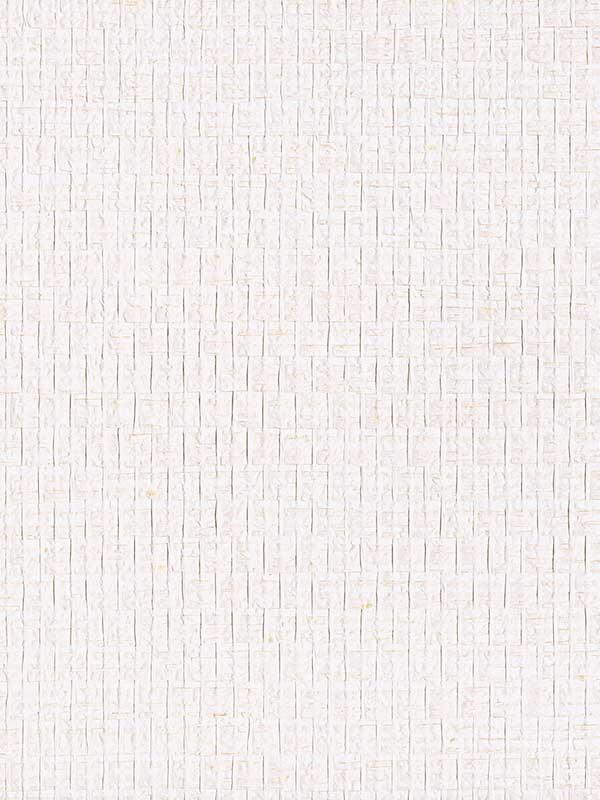Raffia W3978 wallpaper in white color - pattern number W3978.101.0 - by Kravet in the Elements II Naturals collection