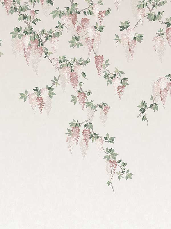 Wisteria Blush 6 Panel fabric in blush color - pattern number 4164-50939 - by Advantage in the Westbury Forest collection