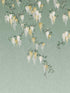 Wisteria 6 Panel fabric in green color - pattern number 4164-50940 - by Advantage in the Westbury Forest collection