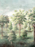 Orchard 6 Panel fabric in green color - pattern number 4164-50943 - by Advantage in the Westbury Forest collection