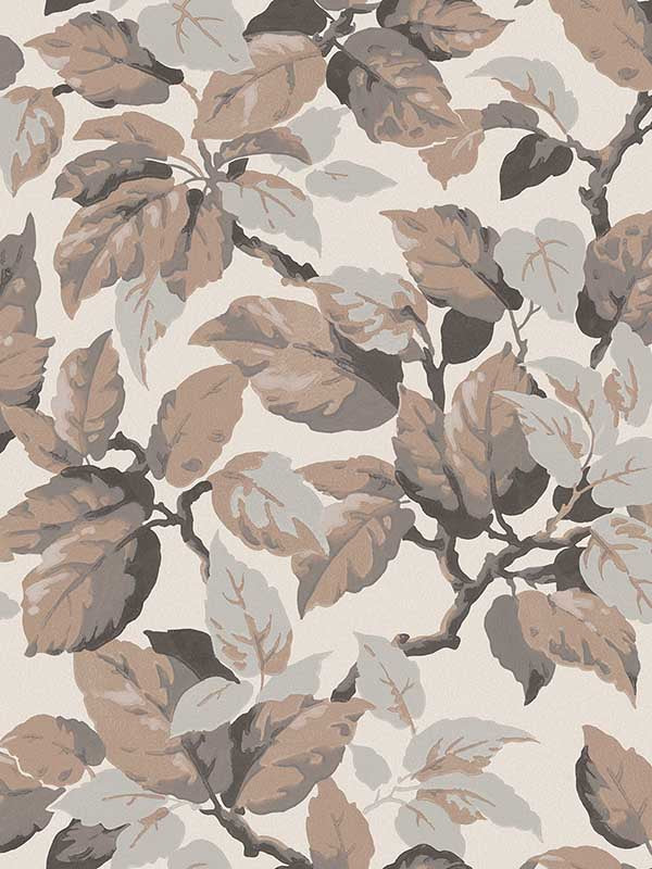 Canopy Leaf fabric in beige color - pattern number 4164-M1806 - by Advantage in the Westbury Forest collection