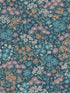 Ditsy Daisies fabric in dark blue color - pattern number 4164-M1813 - by Advantage in the Westbury Forest collection
