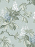 Chestnut Floral wallpaper in blue color - pattern number 4164-M1819 - by Advantage in the Westbury Forest collection