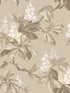 Chestnut Floral wallpaper in beige color - pattern number 4164-M1820 - by Advantage in the Westbury Forest collection
