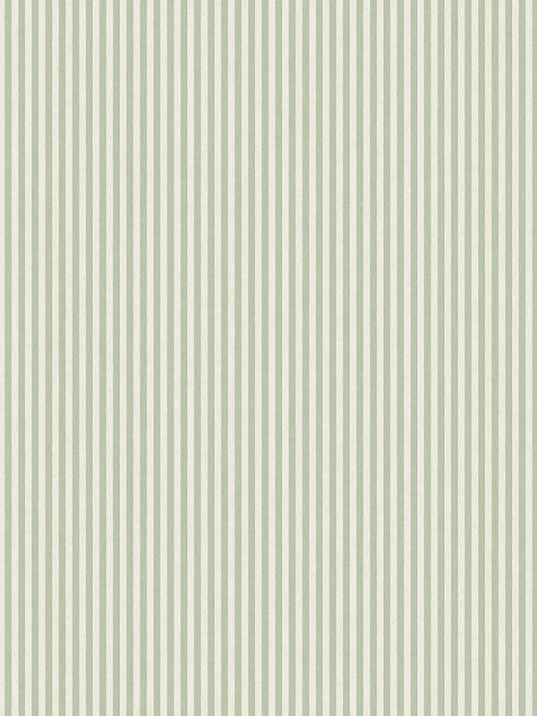 Ticking Stripe wallpaper in light green color - pattern number 4164-M1846 - by Advantage in the Westbury Forest collection