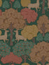 Forest of Arden Deer wallpaper in green color - pattern number 4164-M1849 - by Advantage in the Westbury Forest collection