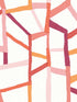 Tate Geometric Linen fabric in pink color - pattern number 4135-25846 - by A Street Prints in the Whimsy collection