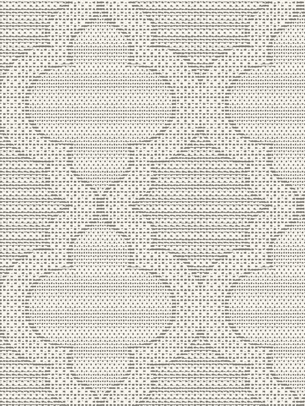 Ernest Quilted Quatrefoil wallpaper in charcoal color - pattern number 4135-27290 - by A Street Prints in the Whimsy collection