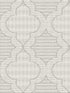 Ernest Quilted Quatrefoil wallpaper in charcoal color - pattern number 4135-27290 - by A Street Prints in the Whimsy collection