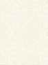 Ernest Quilted Quatrefoil wallpaper in yellow color - pattern number 4135-27292 - by A Street Prints in the Whimsy collection