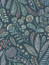 Briar Floral wallpaper in teal color - pattern number 4135-27295 - by A Street Prints in the Whimsy collection