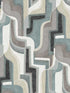 Tulum Surreal Shapes wallpaper in denim color - pattern number 4135-72702 - by A Street Prints in the Whimsy collection