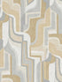 Tulum Surreal Shapes wallpaper in khaki color - pattern number 4135-72703 - by A Street Prints in the Whimsy collection