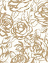 Nelda wallpaper in gold color - pattern number 4135-72708 - by A Street Prints in the Whimsy collection