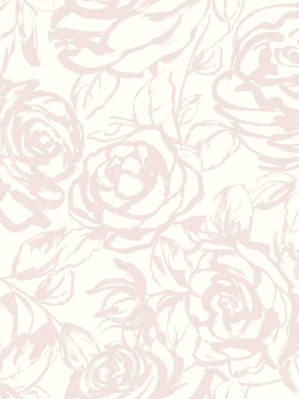 Nelda wallpaper in light pink color - pattern number 4135-72710 - by A Street Prints in the Whimsy collection