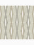 Hard Edge Ogee Peel and Stick wallpaper in twine color - pattern number 127436 - by Graham and Brown in the Peel and Stick Wallpaper by Nicole Miller collection