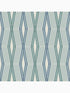 Hard Edge Ogee Peel and Stick wallpaper in chambray color - pattern number 127438 - by Graham and Brown in the Peel and Stick Wallpaper by Nicole Miller collection