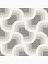 Retro Geo Peel and Stick wallpaper in twine color - pattern number 127443 - by Graham and Brown in the Peel and Stick Wallpaper by Nicole Miller collection