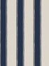 Denwick Stripe fabric in midnight seaspray color - pattern number 127404 - by Laura Ashley in the Laura Ashley Collection II collection