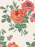 Archive Blooms fabric in rose pink color - pattern number 125494 - by Graham and Brown in the Cath Kidston Collection collection