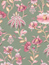 Friendship Garden fabric in sage color - pattern number 125524 - by Graham and Brown in the Cath Kidston Collection collection