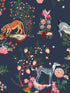 Painted Kingdom wallpaper in navy color - pattern number 125526 - by Graham and Brown in the Cath Kidston Collection collection