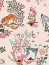 Painted Kingdom wallpaper in pink color - pattern number 125528 - by Graham and Brown in the Cath Kidston Collection collection