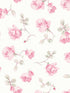 Ribbon Rosa Peel and Stick fabric in chateau rose color - pattern number LFS6109 - by Brewster in the NuWallpaper by Love Shack Fancy collection