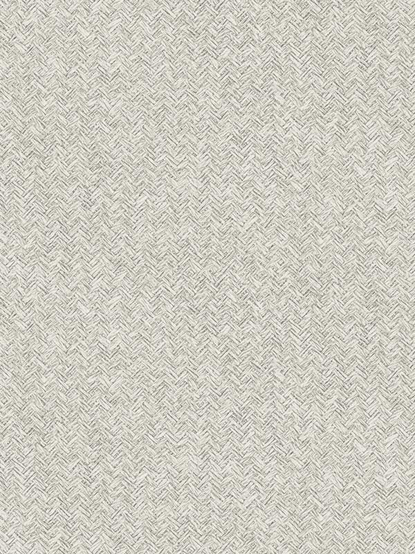 Woven Basket wallpaper in light grey color - pattern number 4142-72642 - by Chesapeake in the Yellowstone collection