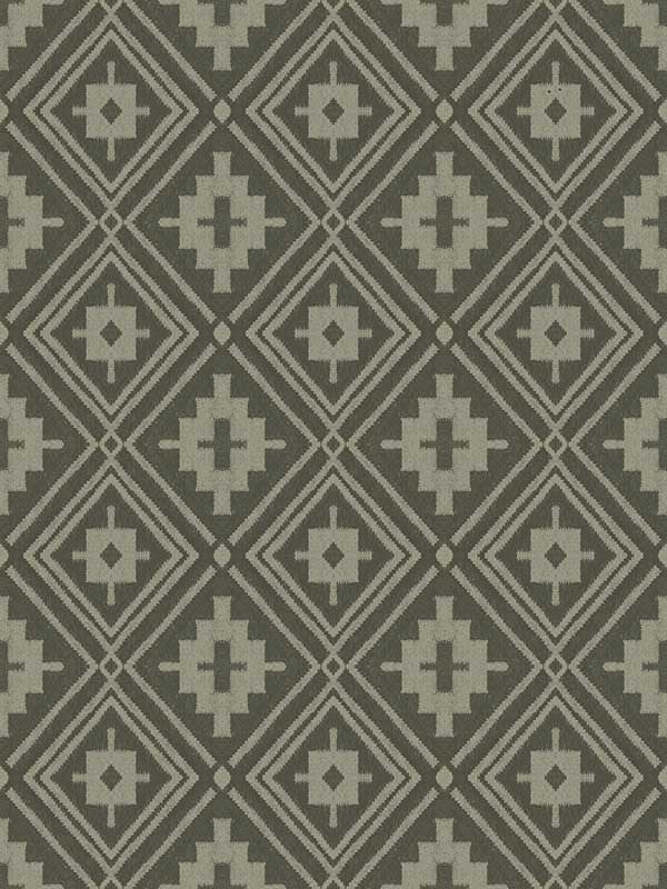 Camp Blanket wallpaper in green color - pattern number 4142-72658 - by Chesapeake in the Yellowstone collection