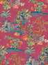 Knights Tale fabric in fuchsia color - pattern number BW45138.4.0 - by G P & J Baker in the Kit Kemp Wallpapers collection