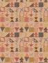 Potato Print fabric in plaster color - pattern number BW45139.5.0 - by G P & J Baker in the Kit Kemp Wallpapers collection