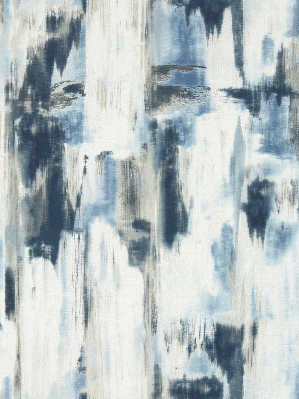 Lagna fabric in midnight color - pattern number W0183/01.CAC.0 - by Clarke and Clarke in the Vivido collection