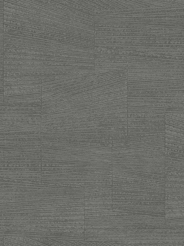Higher Ground Geo wallpaper in onyx color - pattern number FM1032 - by York in the Formations collection