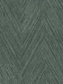 Thatched Chevron fabric in bottle green color - pattern number FM1054 - by York in the Formations collection