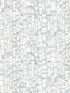 Kaleidoscopic wallpaper in blue color - pattern number FM1081 - by York in the Formations collection