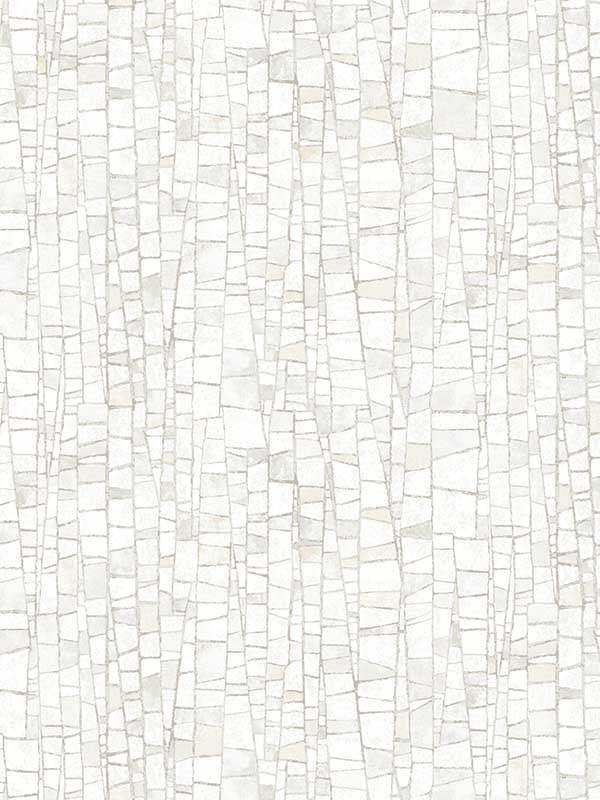 Kaleidoscopic wallpaper in soft neutral color - pattern number FM1083 - by York in the Formations collection